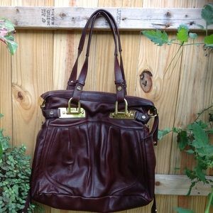 NWOT gorgeous B MAKOWSKY genuine leather bag